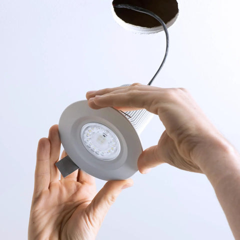 Installation of Smart RGBW MR16 LED Bulb 50W Equivalent WiFi Connected No Hub Needed Works With Alexa Google Assistant
