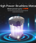 High Power Brushless Motor for Badass Compact Desktop Milling Machine With Brushless Motor And Smooth Variable Speed, MT3 Spindle Taper Benchtop Drill Press For Metal And Wood Jobs, Garage Grade Precision Workstation 110V.