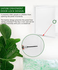 Heavy Duty 12X12 Inch Metal Access Panel With Secure Key Lock Slick Flush Mount For Drywall And Ceilings showing keyless design and screwdriver access.