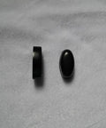 Fuchi Kashira Iron Alloy Set For Samurai Tsuka Handle Ferrule Caps 01 To 07 on a textured surface