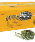 Heavy Duty Galvanized Coil Roofing Nails One Point Two Five Inch Workhorse Fasteners Built Tough As Nails For Power Nailers in box