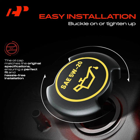 Engine Oil Filler Cap For Ford F Series And Popular Models Like F 150 F 250 F 350 Explorer Mustang Ranger Taurus Bronco