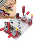Heavy Duty Aluminum Rail Coping Sled For Router Table Pro Grade Adjustable For Clean Ninety Degree Cuts On Furniture