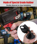 Protective Boot For M12 FUEL Stubby Impact Driver And Three Eighths Inch And One Half Inch Stubby Wrenches Built Tough Easy On Off Fit
