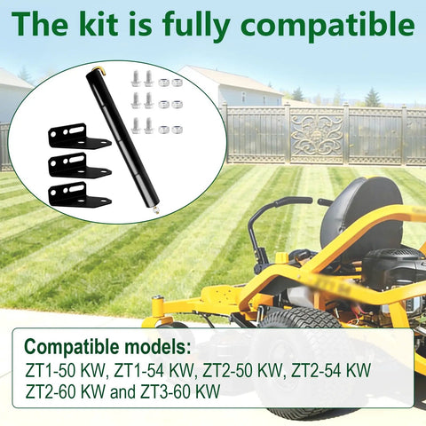 Pro Grade Lawn Striping Kit For 50-60 Inch Zero Turn Mowers That Delivers Crisp Lawn Stripes Replaces 19A70059 Kit Components