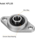 KFL08 Pillow Block Bearing 8mm Bore Set Of 4 in zinc alloy flange housing with chrome steel bearing for industrial use