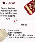 Comparison of Anti Slip Stair Treads 15 Piece Red Set Pet Friendly No Slip Stair Mats With Rubber Backing Floral Design
