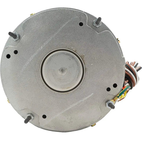 Bottom view of HVAC Condenser Motor 1/6-1/3 HP, Single Phase, 1 Speed, 208/230V, 1075 RPM - Replacement For Air Conditioning Units