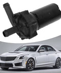 Heavy Duty Electric Auxiliary Water Pump Upgrade Engine Cooling Rig For Supercharger Intercooler Heat Dissipation Keep It Chill After Shutoff Direct Swap For Ford Svt Cobra 2003 2004 product close-up view with hoses.