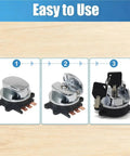 Steps to use Ignition Starter Switch With Key For FXDWG Wide Glide Dyna And Softail Models Fit FXDWG3 CVO FXDWGI FXST OEM Lock Kit