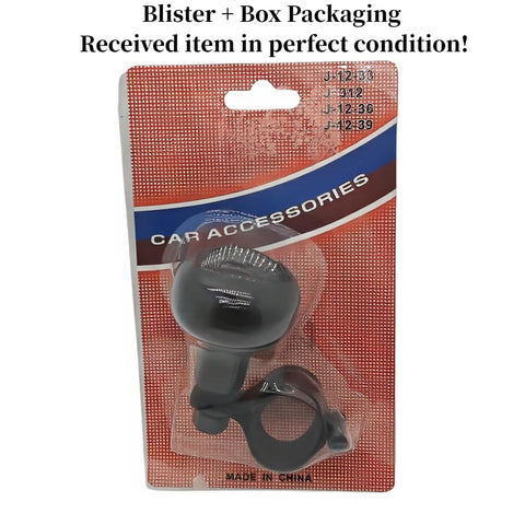 One Hand Drive Steering Wheel Knob Power Handle For Cars Trucks Marine Boats Universal Ball Grip with packaging