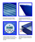 Dope UV Exposure Box For Silk Screen Printing With 12 LED Tubes, 24 By 28 Inch Screen Size showing LED detail and cover