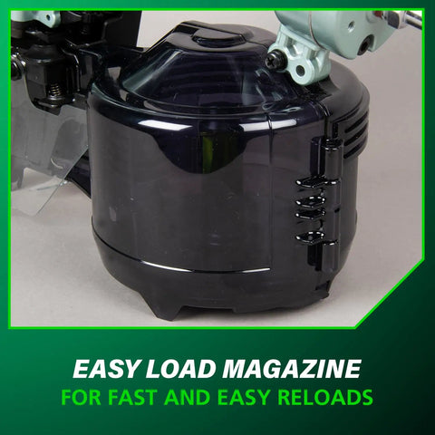Magazine of Pro Siding And Light Framing Coil Nailer For 16 Degree Wire Nails And 15 Degree Plastic Nails, NV75A5