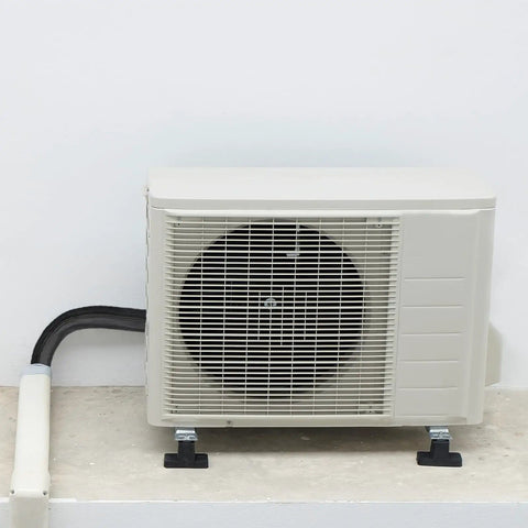 Three Layer Outdoor AC Pipe Insulation Wrap 72x10.2 Inches Weatherproof 600D Oxford Exterior with Pearl Cotton on AC unit