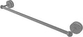 Prestige Skyline Collection 24 Inch Shower Door Towel Bar In Matte Gray Solid Brass Bath Hardware With All Mounting Hardware