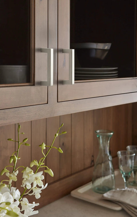Sleek Contemporary Satin Nickel Cabinet Pull Three Quarter Inch Center To Center Fresh Smooth Hardware For Modern Kitchen And Bathroom Drawers Upgrades Soft Brushed Warm Hue Finish Durable Gold Standard Home Decor Must Have Item
