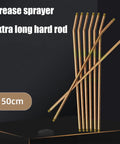 50cm Grease Fitting Extension Hose And Rigid Rod Kit Grab And Go High Pressure Handheld Grease Extension Tube