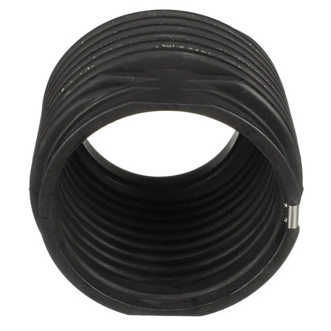 U Joint Bellows 816431A1 For MerCruiser Alpha One Gen II And Vazer Sterndrives With No Hassle Flexible Ribbed Composite Design And Dual Hose Clamps Easy Install, black ribbed composite bellows with hose clamp