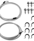Heavy Duty Fuel Line Quick Fix Kit For Chevy Silverado 1500 Classic Replaces 819 875 15946187 stainless steel hoses and fittings