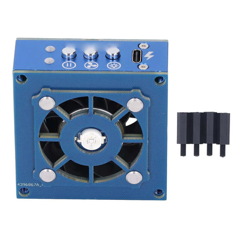 Cordless Solder Fume Extractor With Cooling Fan And Built-In Lamp, 10,000 RPM Welding Smoke Purifier For Clear Visibility