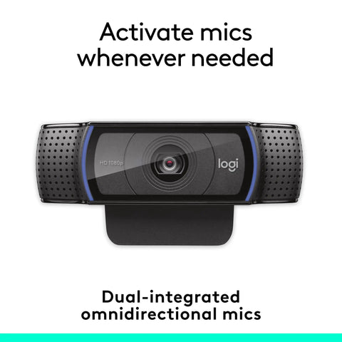 Super Crisp 1080p HD Webcam With Dual Built In Mics And A Smooth 78 Degree Field Solid Pick For Seamless Zoom Calls And Microsoft Teams Daily Hustle Work Setup with clear lens focus.