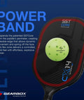 CX14H Next Level Power Hyper Pickleball Paddle With 3 5 Eighths Inch Handle, 8.5 Oz Weight, 3K Woven Carbon Fiber Face