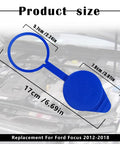 Windshield Washer Fluid Reservoir Cap Replacement For Ford Focus 2012 2018 Compatible With OE CP9Z17A605A KT1Z17632A