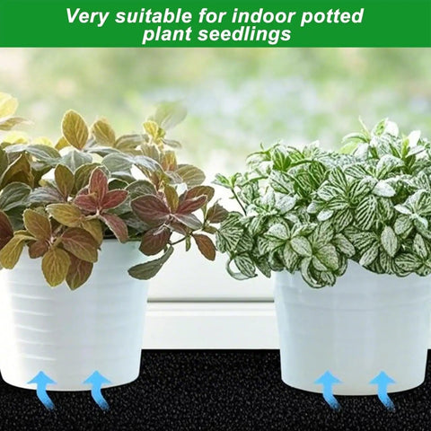 Automatic Gardening Capillary Mat With Labels 47x39 Inch Plant Water Wicking Mat under potted plants indoors