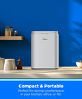Countertop Bullet Ice Maker Fast Ice 8 Bullets In 6 Minutes Up To 26 Lbs Per Day Self Cleaning With Ice Scoop And Basket compact portable