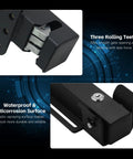Universal Electric Gate Lock For 12 To 24 Volt DC Swing Gates with rolling teeth and waterproof anticorrosion surface.