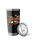 Gyrocopter Gyroplane Lover Flyin Insulated Stainless Steel Tumbler For Autogyro Pilots And Aviation Enthusiasts with lid