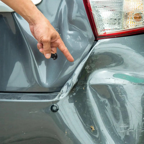 Heavy Duty Auto Dent Puller Kit Includes Nine Nylon Threaded Rod Tips For Quick Hail Fixing And Easy Door Ding Repairs That Smoothly Flattens Bumps While Keeping Your Ride Looking Sweet Without Shop Fees