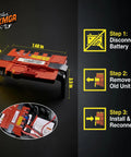 Top Shelf Oem Compatible Battery Power Distribution Box With Integrated Fuse And Crash Disconnect Relay For Bmw 1 3 Series E90 E82 E88 E84 X1 2006 To 2015, with dimensions 7.48 x 4.9 x 3.5 inches.