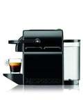 Side view of Inissia Style Espresso Machine For Home Use Compact Black Coffee Maker With Two Programmable Espresso And Lungo Buttons