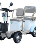 25 Mile Range 4 Wheel Mobility Scooter For Adults And Seniors, Heavy Duty 500W Electric Ride With 250 Lbs Capacity, Bright LED Lights, Sturdy Basket, Fast Charger, Smooth Operator Cruising Quiet Neighborhoods And Main Street Daily