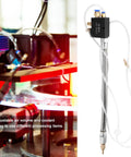 Heavy Duty CNC Coolant Sprayer System For Lathe Grinders And Drills Is A Total Game Changer Saves Serious Cash By Chopping Fluid Waste Over Eighty Percent Keeps Things Running Smooth Without Any Sweat, showcasing adjustable nozzle.