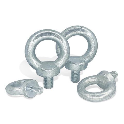 Heavy Duty 5/8-11 Carbon Steel Galvanized Shoulder Eye Bolt With Threaded Eyebolt Lifting Ring For Load Bearing And Hoist Rigging