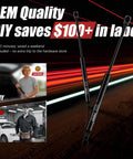 Front Hood Lift Supports for Jeep Grand Cherokee 2011 to 2020 and Dodge Durango 2011 to 2022 DIY installation guide