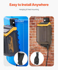 Cordless Submersible Water Transfer Pump With 528 GPH Flow Portable Sump Pump For Pool Garden includes wall mounting clips