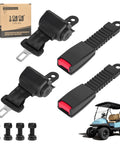 Universal Golf Cart Seat Belts Set Of 2 With 42 Inch Retractable Length Fits Yamaha EZGO Club Car Go Kart UTV