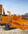 Mobile Wood Chipper Shredder For Forestry And Yard Waste Cleanup Beast Of A Heavy Duty Branch Crusher in industrial area