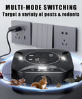 Indoor Ultrasonic Pest Repeller Plug In With Led Strobe Light for home use on counter repelling mice, squirrels, and rodents