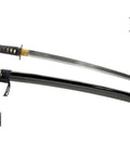 Lightweight Aluminum Katana Iaito For Iaido Training, Full Tang Practice Sword with 28 Inch Blade and Fuller Groove