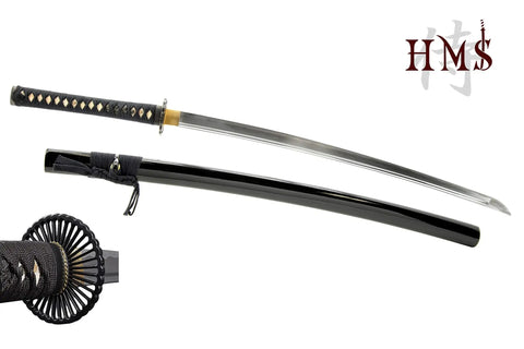 Lightweight Aluminum Katana Iaito For Iaido Training, Full Tang Practice Sword with 28 Inch Blade and Fuller Groove