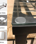 Clear Adhesive Bumpers Set Of 23 Square And Round Protective Pads For Glass Tables And Picture Frames Self Stick Made In USA