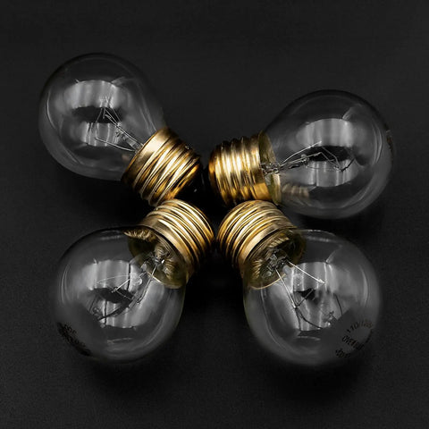 40 Watt Oven Light Bulb 4 Pack High Temp Appliance Bulbs With G45 E26 E27 Socket Brass Lead For Maytag GE Kenmore Whirlpool