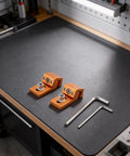 Low Profile CNC Side Clamps With T Track 6063 Aluminum Hold Down Kit For CNC Routers Engravers And Milling Machines M6 Nuts