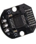 Close-up of a Two Pack 14 Bit Magnetic Encoder Module With 360 Degree Absolute Angle Measurement And PWM Output for robotics.
