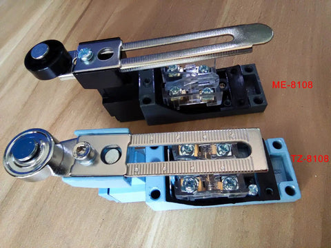 Limit Switch Travel Switch With Adjustable Roller Lever Arm for CNC Mill Laser Plasma Router NC NO DPDT Silver Contacts
