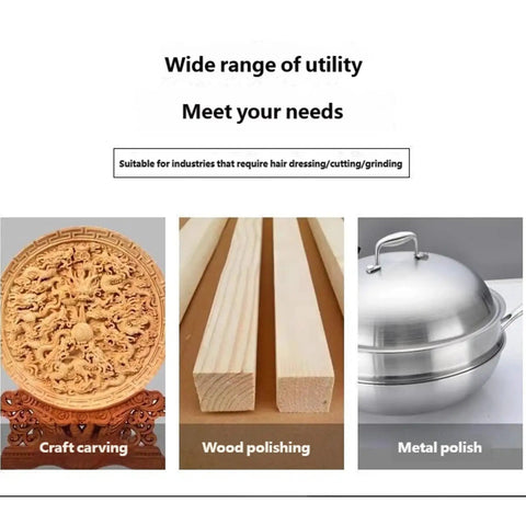 Lightweight Pneumatic Air Die Grinder With 3Mm Collet And Us Eu Adapters Built Tough Yet Easy On Your Hands For Grinding Polish Work That Runs Cold And Stress Free Daily shown with craft carving, wood polishing, and metal polish.